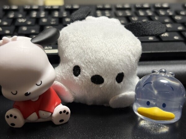 女の子から貰った可愛い子ちゃん達💜