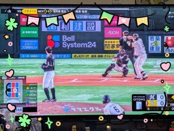 野球好きのまりんだよ🤗