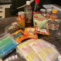 バースデーケーキと共に