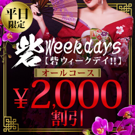 砦　weekdays！！