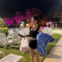【⑪】ナイトプール行ってきた??
