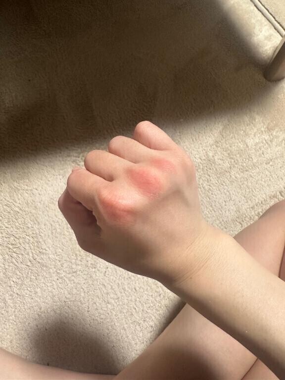 騎乗位頑張ってる勲章???