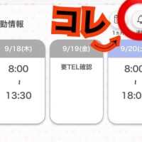 今日通知ONにしててね?