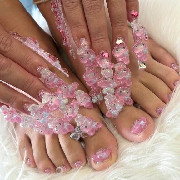 ネイル新しくしたよ?