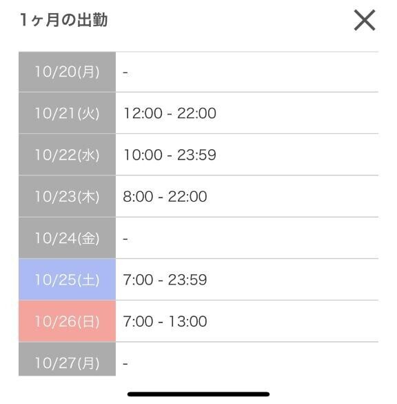 今月ラスト5日です???