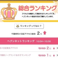 女の子ランキング?