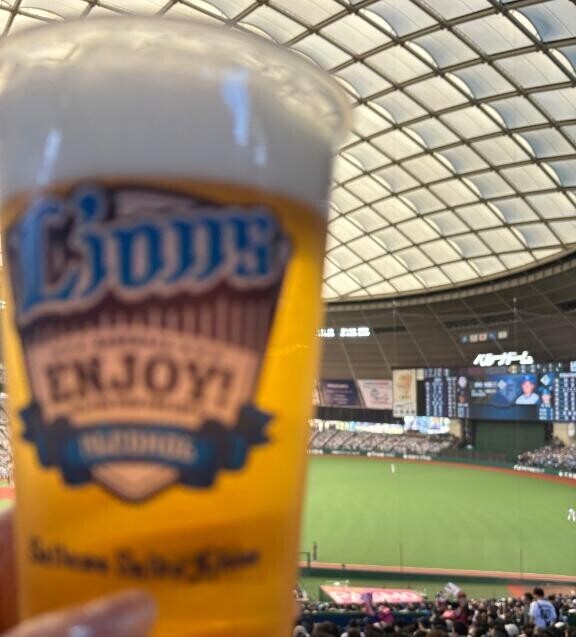 はいっ！本日はベルーナドーム??