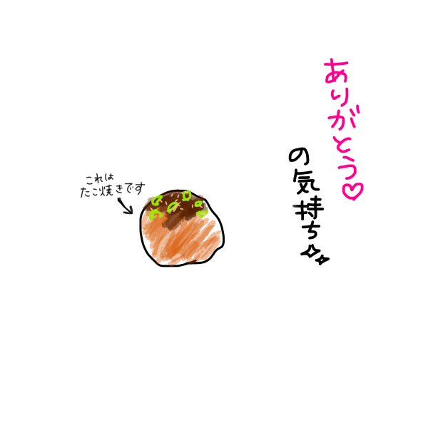 今日のありがとう
