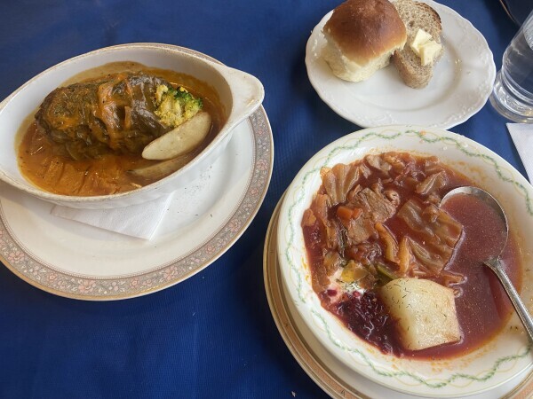 初のロシア料理🇷🇺