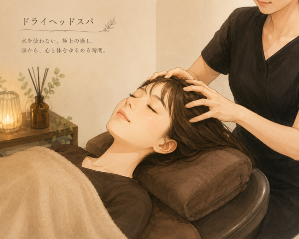 ドライヘッドスパはじめます💆