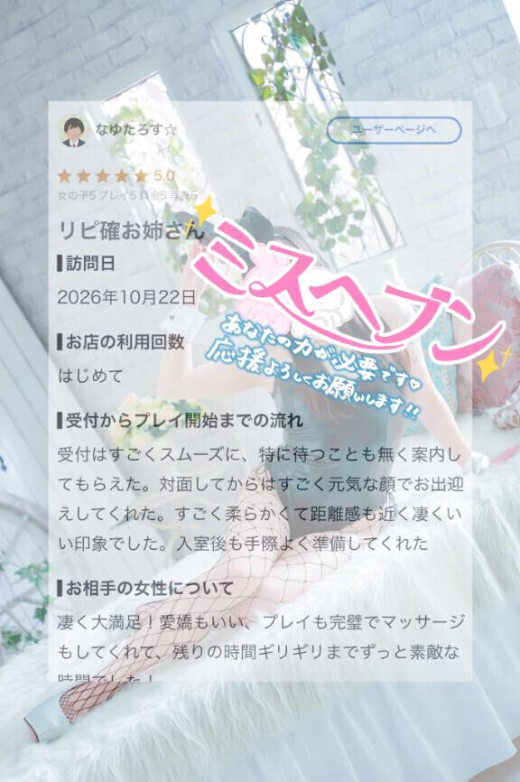 なゆたろす☆ さん【お礼写メ日記】