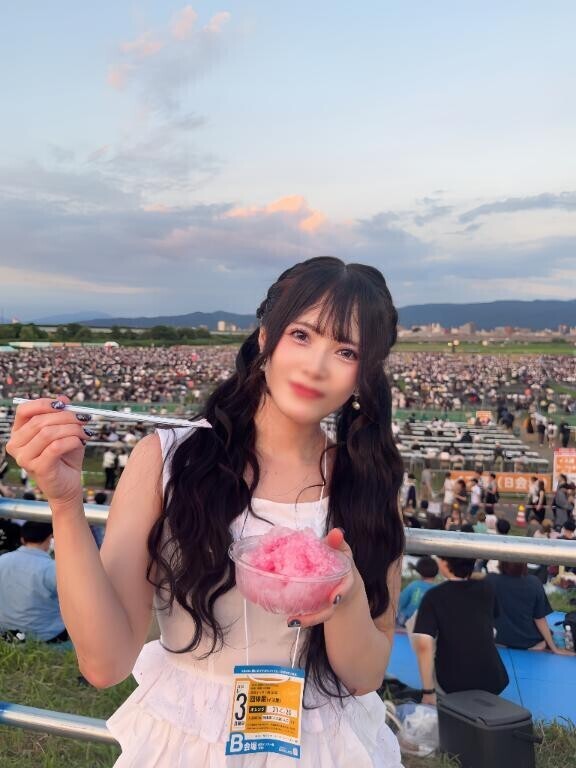 念願のかき氷??