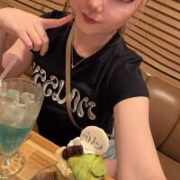 夜パフェ?