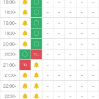 空き枠20:15~60のみ?