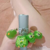 緑のフクロウ??