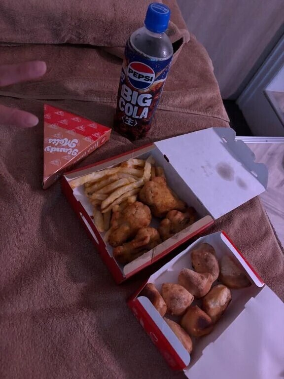 遅めのお昼ご飯♡
