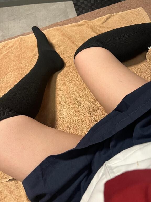 朝イチからお仕事前に来てくれたお兄さん?