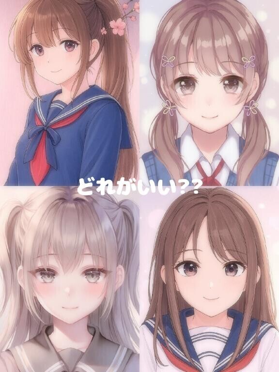 ?どれにしよかな~?