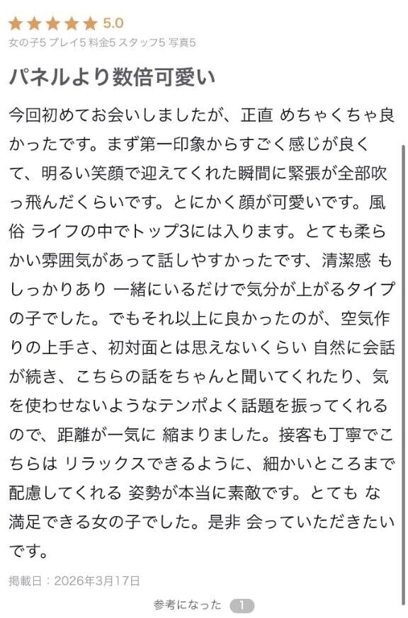 【お礼写メ日記】クチコミありがとう❣️