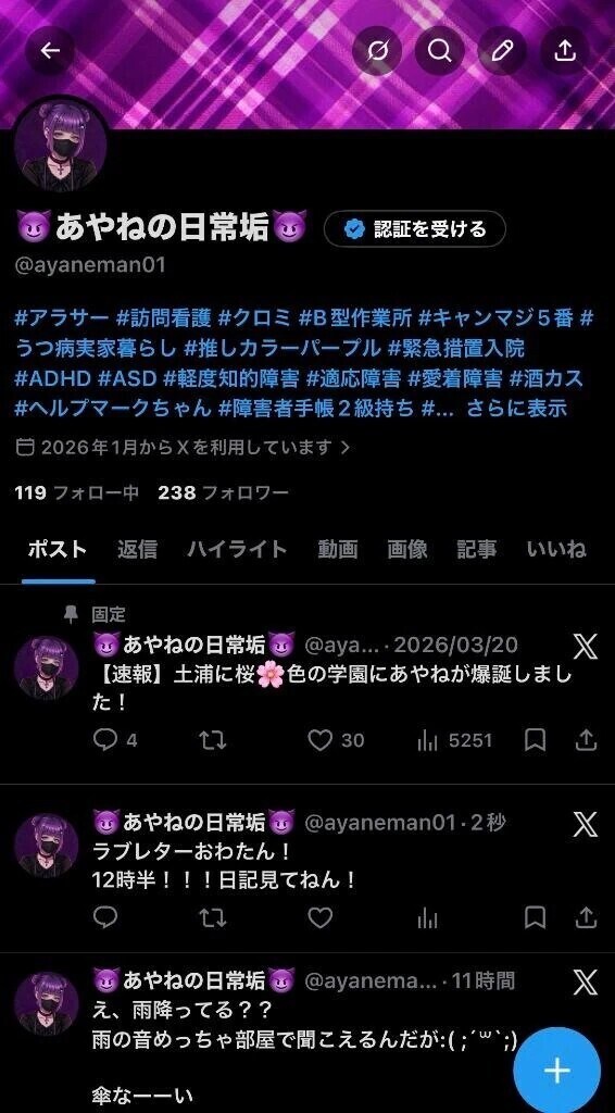 あやねの日常