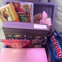 お菓子セットでけた！