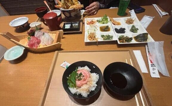 昨日和食食べてきたん！