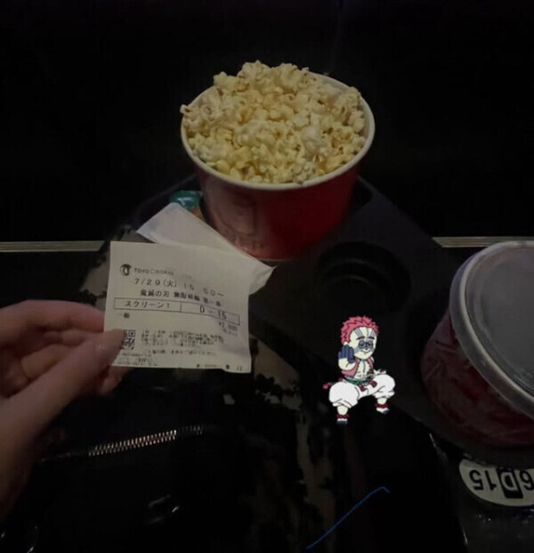涙ぽろぽろポップコーン🍿