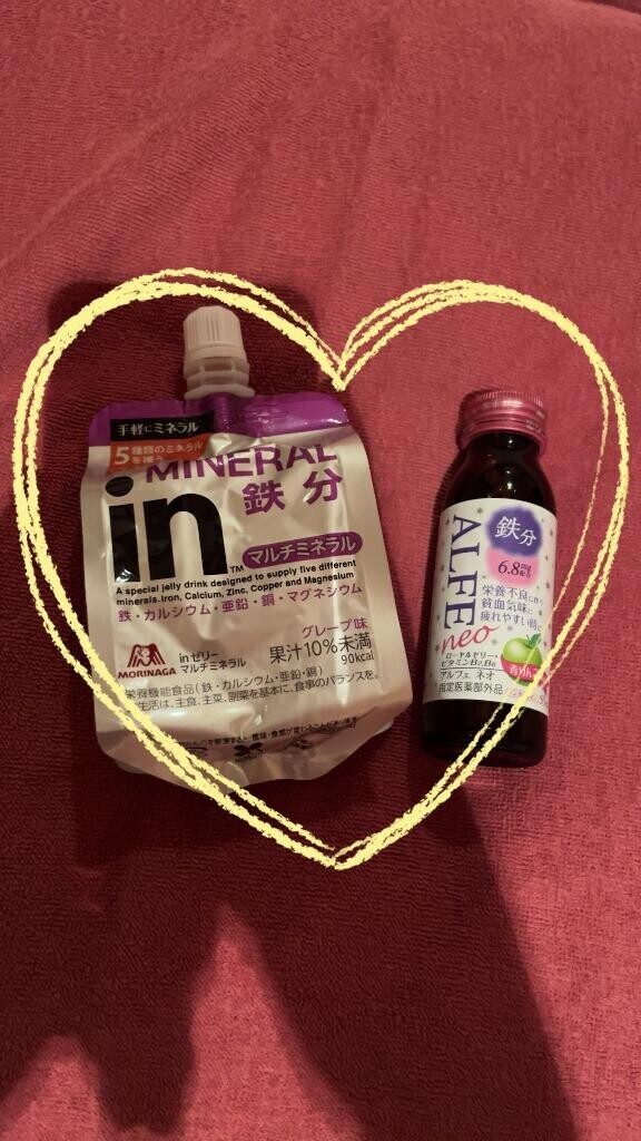 鉄分の差し入れ(∩´∀`∩)?