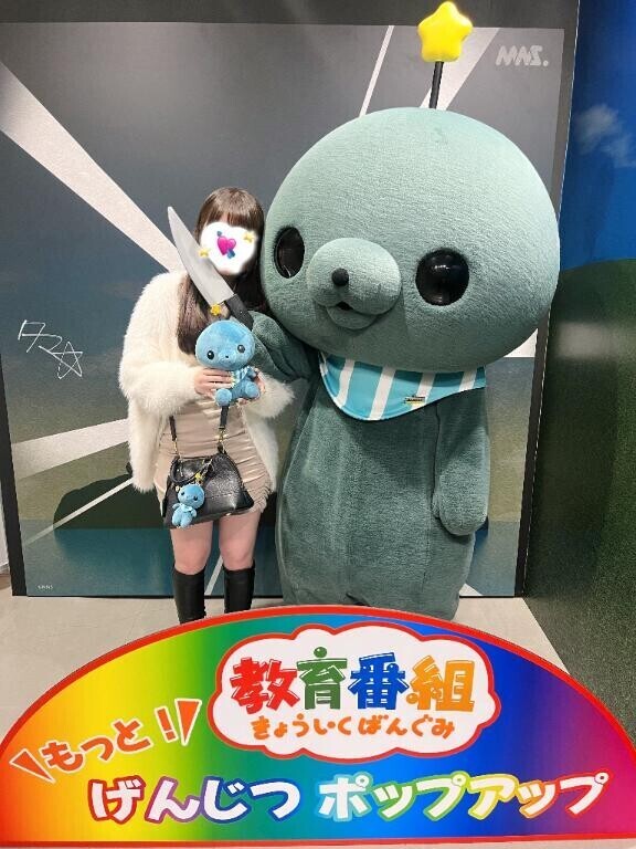 お決まりのツーショット?