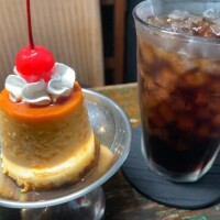 水出し☕️と🍮🤎