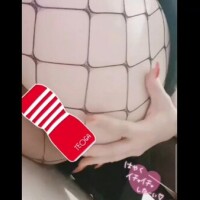 🎥むち巨尻叩くとぷるんぷるん震わせてイク♡