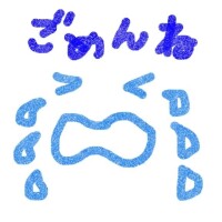 ごめんなさい...