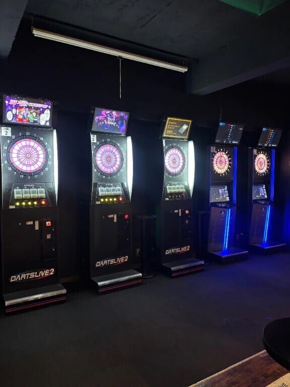 ダーツしてたよ〜