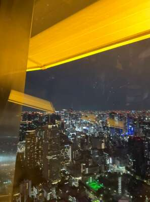 東京タワーからの星