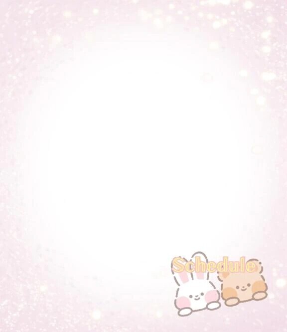 スケジュール✩✮*｡ﾟ