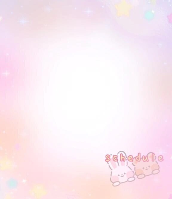 スケジュール☆