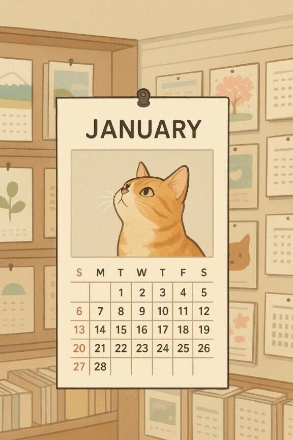 カレンダーの秘密、知ってますか？