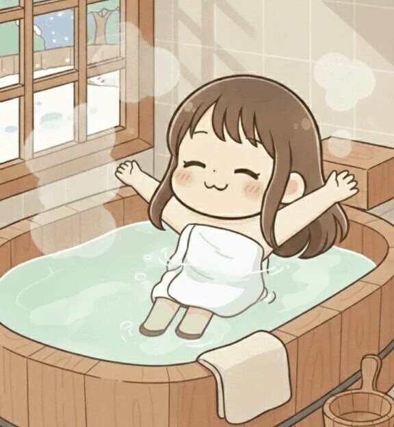 お湯に溶けちゃうひなた