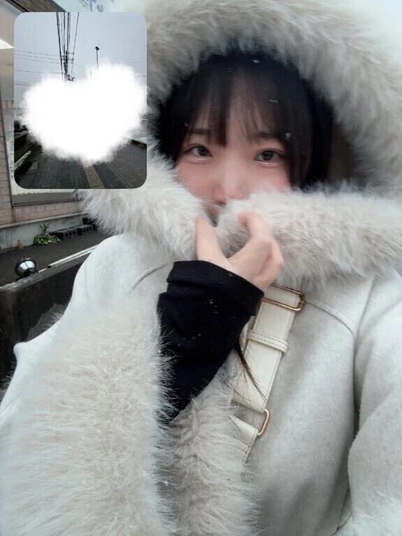 さむい、ゆき☃️