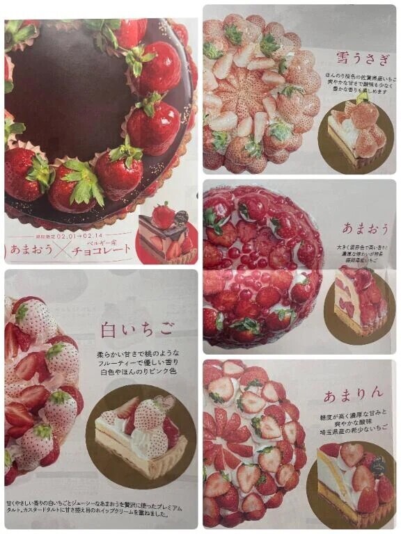 いちごのケーキ