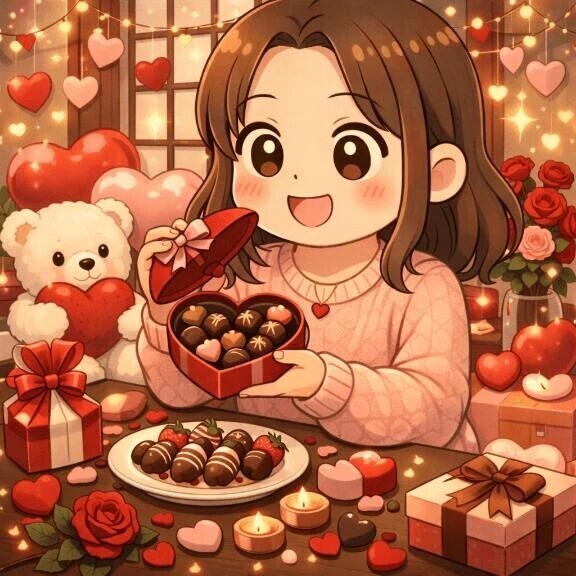 チョコより甘い時間を😘