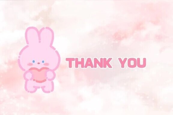 お礼💌