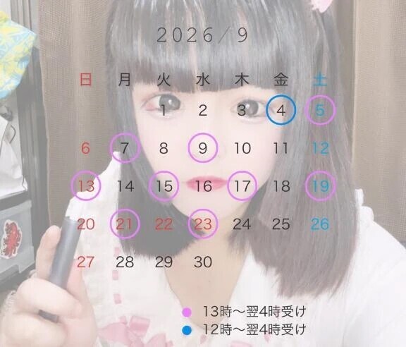 9️⃣月会える日
