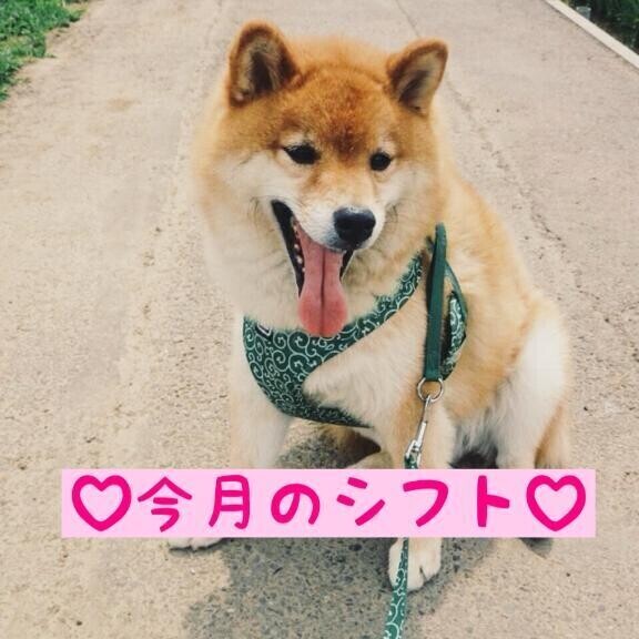 ♡今月のシフトについて♡