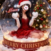 スノードームに入ってみた??