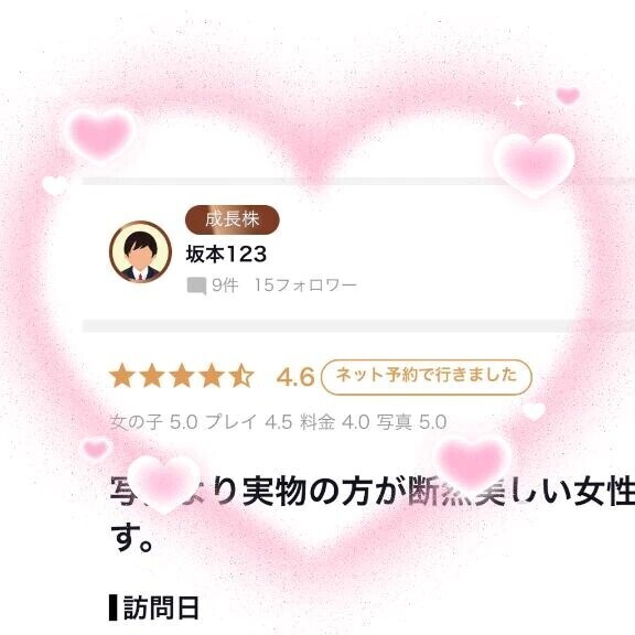 【お礼写メ日記】