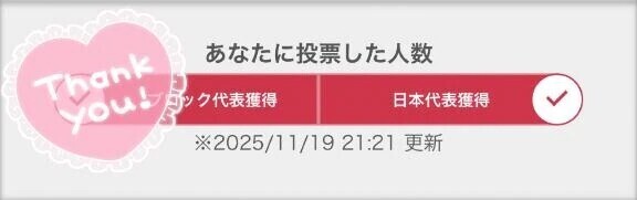 支えてくれてありがとう…♡泣