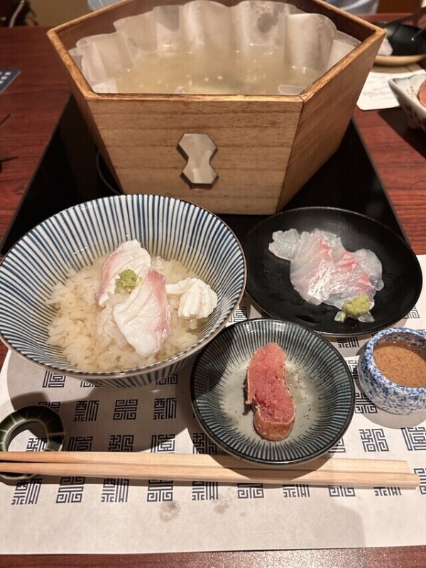 いきなり❣️で汁❣️茶漬け❣️