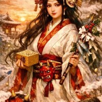 鬼はそと❣️福はうち❣️