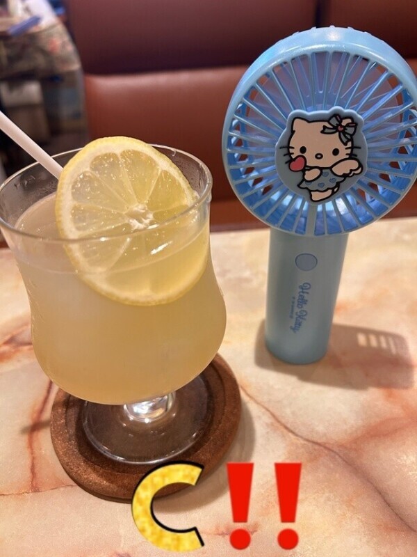 東京も暑いです‼️ビタミンＣ‼️必要ですね✨